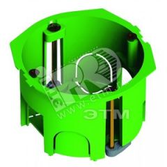 Коробка установочная 68х40мм пластиковые лапки ГИПРОК HEGEL КУ1203