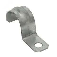 Скоба металлическая однолапковая для монтажного пистолета d21-22мм. (100шт.) EKF smp-1-21-22