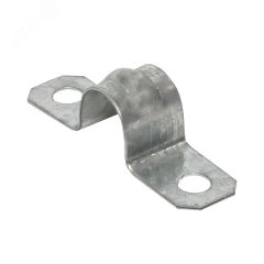 Скоба металлическая  двухлапковая d16-17мм (10шт.) PROxima EKF sm-2-16-17-r