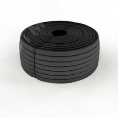 Трубка кембрик ТВ-40 ПВХ черный,  4 мм, REXANT REXANT 49-5004-1