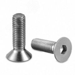 Винт с потайной головкой, внутренний шестигранник ИСО 10642 [ДИН 7991] А2 M 4X25 BEST-Крепёж I01064200A01040025FH