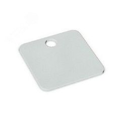 Бирка У153 (уп. 100 шт.) (28х28) квадратная ЗЭТА Новосибирск zeta11519