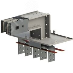 Секция магистральная  присоединительная ШМА-5 2000А IP55 AL 3P+N(100%)+PE (корпус)  к шкафу угловая вертикальная ШМА 5.10.2000.51 СОЭМИ Н0210404130