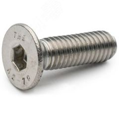 Винт с потайной головкой, прямой шлиц ДИН 963 А2 M 2,5X12 BEST-Крепёж D00096300A01025012FS