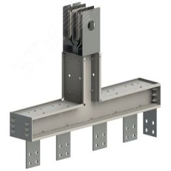 Секция магистральная  присоединительная ШМА-5 5000А IP55 AL 3P+N(100%)+PE (корпус)  к трансформатору (подключение вертикально из центра) ШМА 5.10.5000 СОЭМИ Н0210408193