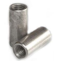 Втулка круглая со сквозной внутренней резьбой АРТ 9070 А2 M 6X20 d1=10 BEST-Крепёж A00907010A01060020F0