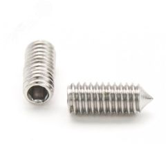 Винт установочный с острым концом, внутренний шестигранник ИСО 4027 [ДИН 914] А2 M 6X30 BEST-Крепёж I00402700A07060030FH