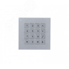 Модуль клавиатуры с подсветкой серебристый Dahua DHI-VTO4202F-MK