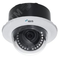 Видеокамера IP 2 Мп купольная ИК-20 с PoE (3.3-10мм) IDIS DC-D1223FR