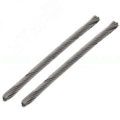 Трос мягкий АРТ 8382 плетение 7X19 А2 6 мм BEST-Крепёж A00838200A0106000000