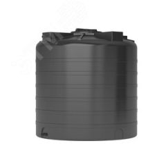 Бак для воды ATV 1000 (1125х1180х1125) 1000л, с поплавком, черный Акватек 0-16-1517