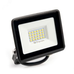 Прожектор светодиодный ДО-30w 4000К 2850Лм IP65 черный FERON 29495