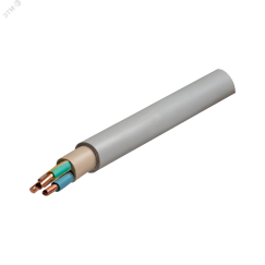 Кабель силовой NYM 3х1,5 ок(N,PE) 0,66 100м ТРТС Альфакабель 66100