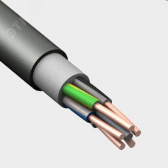 Кабель силовой ПвПГнг(А)-HF 5х2.5(N. PE) - 1 ТРТС Конкорд 8181
