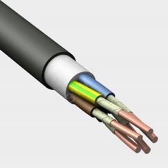 Кабель силовой ВВГнг(А)-FRLSLTx 5х2.5(N. PE) - 0.66 ТРТС Конкорд 5051