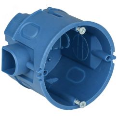 Коробка установочная СЗ блочная для твердых стен D=68х60мм (со стыковочными узлами) GENERICA IEK UKT10-068-060-000-A-S-UO