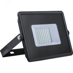 Прожектор светодиодный ДО-10w 6400К 800Лм IP65 черный FERON 29489
