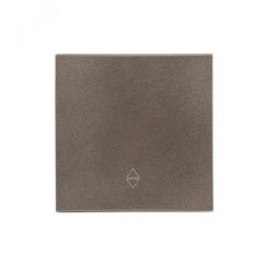 Валенсия лицевая панель выключателя проходного 1-кл. 10А графит EKF ESV10-L-025-60