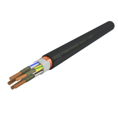 Кабель силовой ВВГЭнг(А)-FRLS 5х2.5 ок(N.PE)-0.66 Ч. бар Алюр 00-00006874