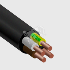 Кабель силовой  ВВГ-нг(А) 4х10 ТРТС Радиус TR3220