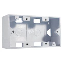 Коробка для настенного монтажа 80x148x45мм Hyperline 243646