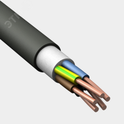 Кабель силовой ВВГнг(А)-LS 5х4(N.PE)-0.66 Конкорд 9608