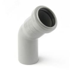 Отвод (полипропилен) 50x45град. PRO AQUA 100545
