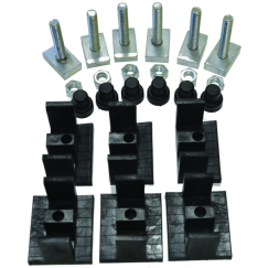 Комплект шинодержателей, 3p, d=20 mm RAM block