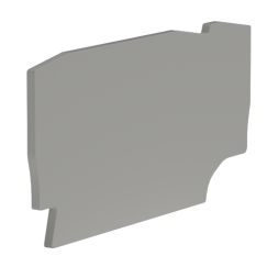 Крышка для клеммы 3 точки подключения на 2,5 кв.мм (замена на D-VPR-2.5-TWIN)