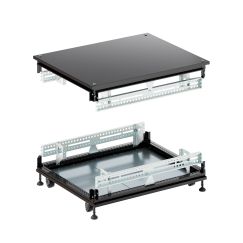 Крыша основание сплошные IT-CQE 800x800, RAL9005