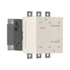 Магнитный контактор DSC330-3C00A380 330А 160кВт (AC3)  кат 380В AC
