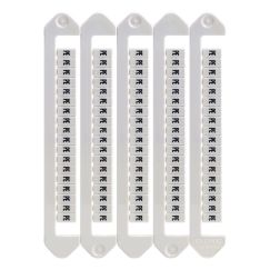 Маркировка для клемм, ширина 5 мм, символ "+"