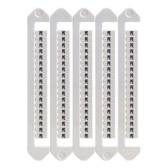 Маркировка для клемм, ширина 5 мм, символы "L1", вертикальная ориентация