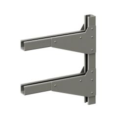 Консольная панель 2 уровня, осн. 150, стеклопластик