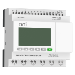 ПЛК 430 Модуль ЦПУ 6 DI 6 UI (0-10 В/DI) 6 RO 24В DC с экраном ONI