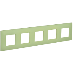 SKANDY Рамка 5-местная SK-F05M мятный IEK