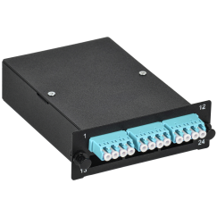 ITK Кассета для кросса ST OM3 MTP female 3хLC-quad (12 ОВ)