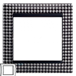 VALENA DIY Рамка 1-местная гусиные лапки