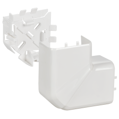 DLP Угол плоский 90град для кабель-каналов 80х35 80х50 белый