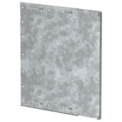 FORMAT Перегородка секционирования вертикальная для вертикального шинного отсека 450х400мм в шкаф глубиной 800мм IEK