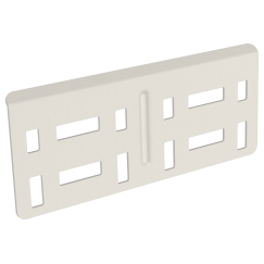 Пластина соединительная 80мм RAL 9016 IEK