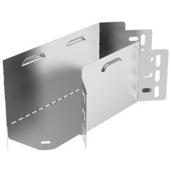 ESCA 3 Поворот 90град 100х100-0,6 IEK