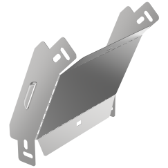 ESCA 3 Поворот вертикальный внешний 45град 50х200-0,6 IEK