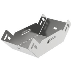 ESCA 3 Поворот вертикальный внутренний 90град 50х100-0,6 IEK