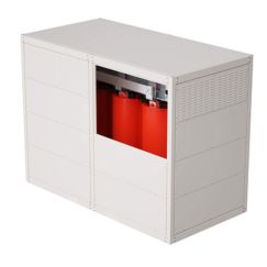 Трансформатор с литой изоляцией 3150 кВА 10/0,4 кВ D/Yn–11 вентиляция IP31