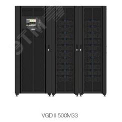 Источник бесперебойного питания Online Vanguard 500000 Ва/ 500000Вт 3/3 Tower 3 Фазы/ Нейтраль/ Заземление RS232 / RS485 / USB / Сухие контакты / Слот Powercom VGD-II-500M33 (25M)