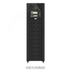 Источник бесперебойного питания Online Vanguard 240000 Ва/ 240000Вт 3/3 Tower 3 Фазы/ Нейтра ль/    Заземление RS232 / RS485 / USB / Сухие контакт ы / Powercom VGD-II-240M33 (40M)