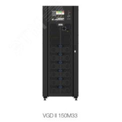 Источник бесперебойного питания Online Vanguard 80000 Ва/ 80000Вт 3/3 Tower 3 Фазы/ Нейтраль/ Заземление RS232 / RS485 / USB / Сухие контакты / Слот д Powercom VGD-II-80M33 (40M)