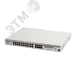 Маршрутизатор сервисный 12 портов 10/100/1000 Мб/с, 8хSFP+, 2xUSB 2.0, без БП ELTEX ESR-1200