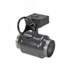 Кран шаровой WW DN300 PN25 WG (приварной, с редуктором, стандартный проход) Ридан 065N0166GR